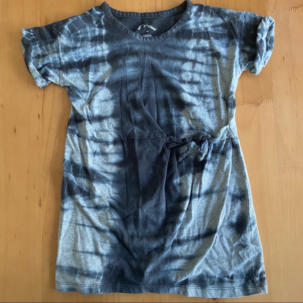 Girls 4T Tie-Dye Dress front Target